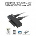 Unitek Y-1039 USB 3.0 轉 SATA III 轉接器 (附12V2A電源轉換器)