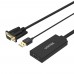 UNITEK Y-8711 VGA 轉 HDMI 影音傳輸轉換線